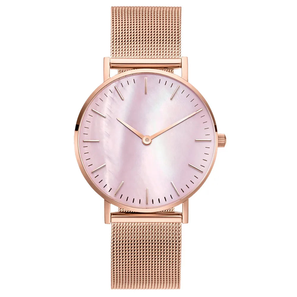 Luxury Brand Rose Gold Watch