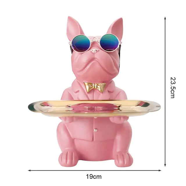 Mr. Alfred French Bulldog Statue