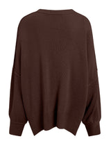 Round Neck Long Sleeve Sweater