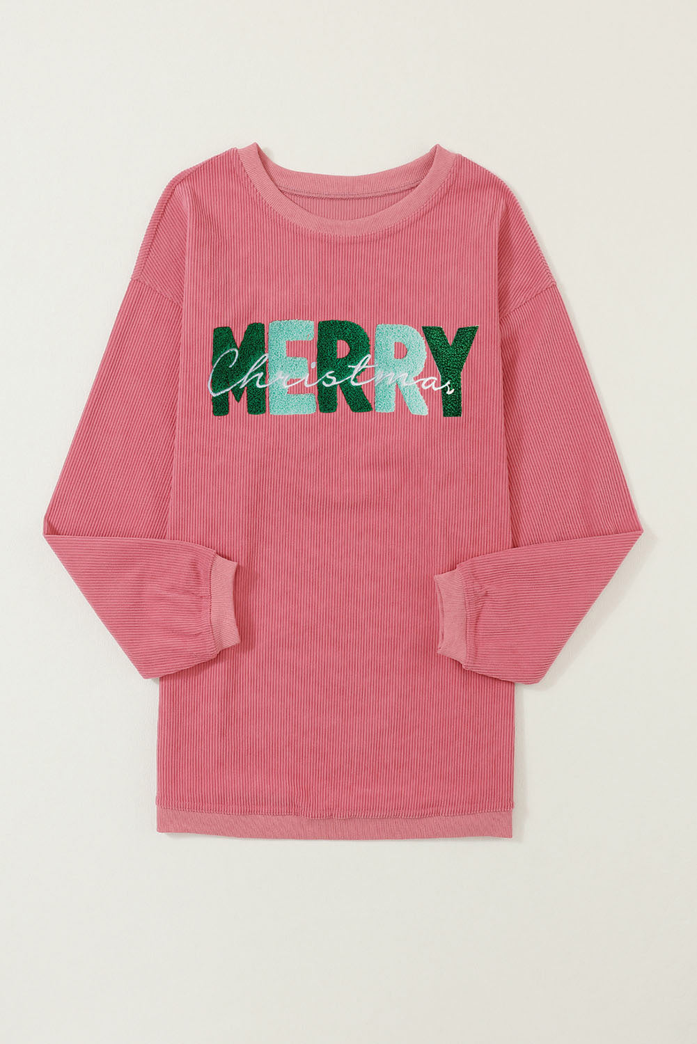 MERRY CHRISTMAS Round Neck Sweatshirt