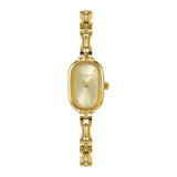 Retro Oval Gold Quartz Watch