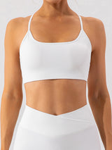 Spaghetti Strap Active Bra