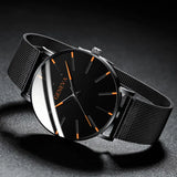 Minimalist Men's Fashion Ultra Thin Watch