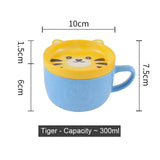 Ceramics Cute Cat Cup