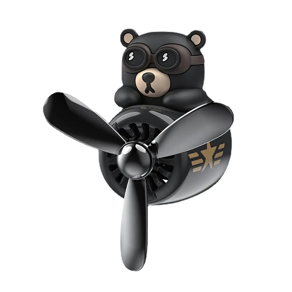 Pilot Bear Car Air Freshener