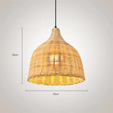 Japanese Bamboo Pendant Lamps