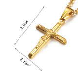 Gold Plated Cross Necklace