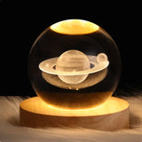 3D Planetary Crystal Ball Night Light