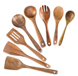 7-Piece Wooden Kitchen Utensil Set