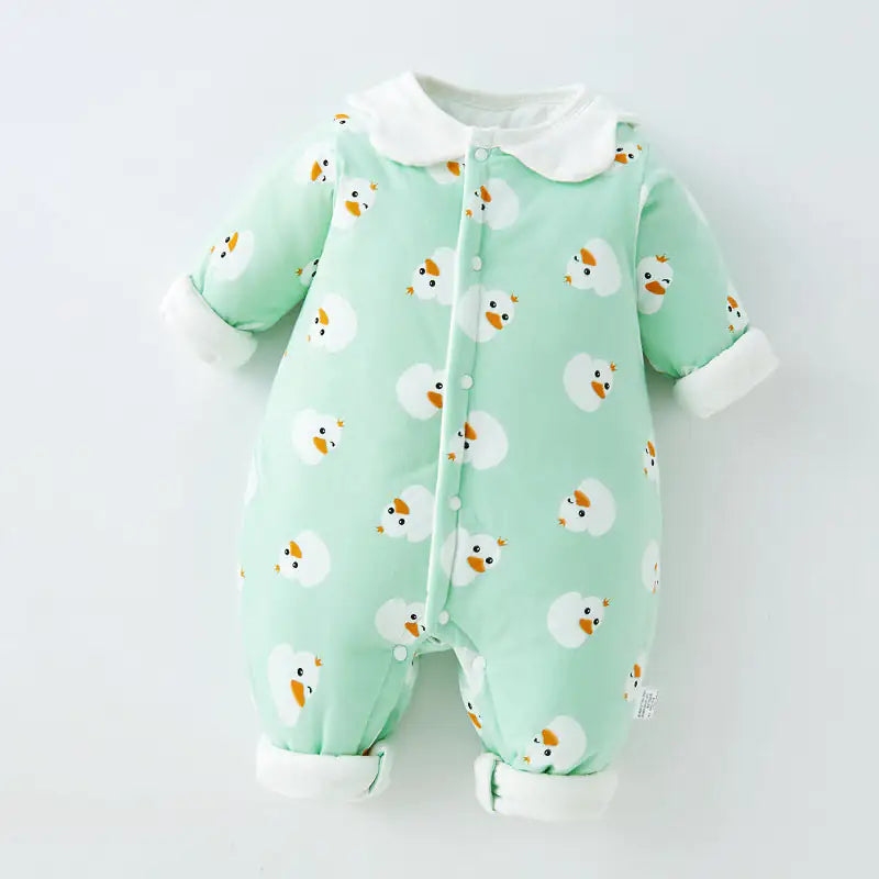 Thickened Cotton Winter Onesie