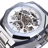 Fusini Automatic Hollow Mechanical Watch – European & American Casual Fashion