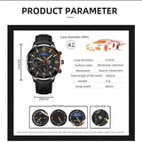 Men's Casual Leather Watch