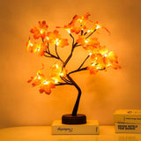 Copper Wire Night Light Tree