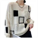 Women's Knitted Sweater Round Neck