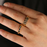 Gold Color Band Ring