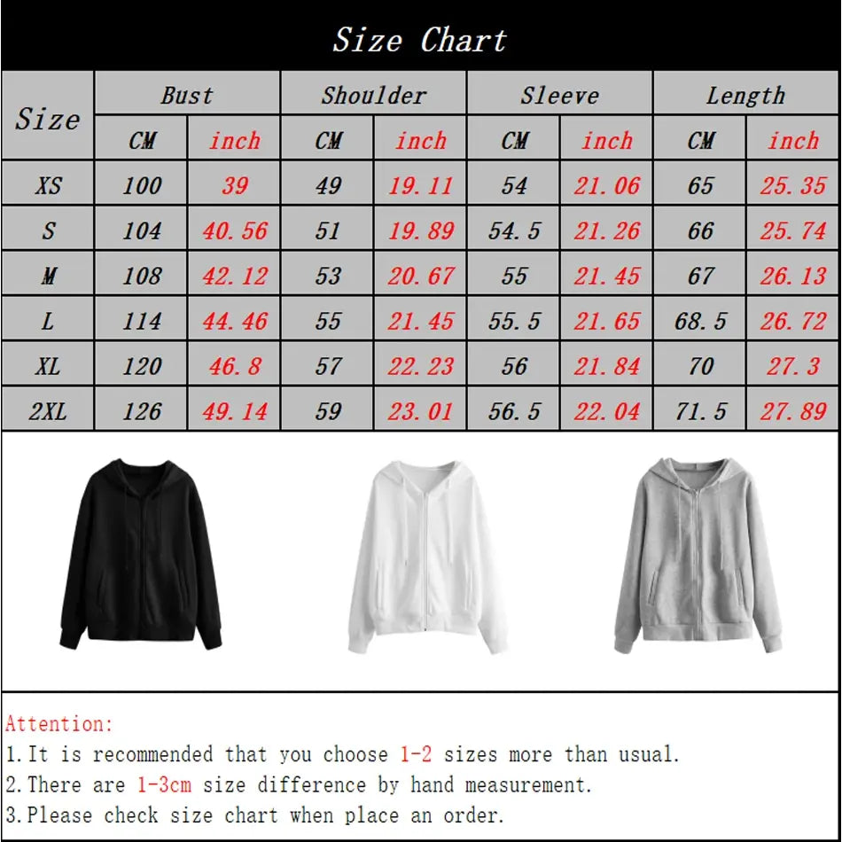 Fashion Zipper Hoodies 2023