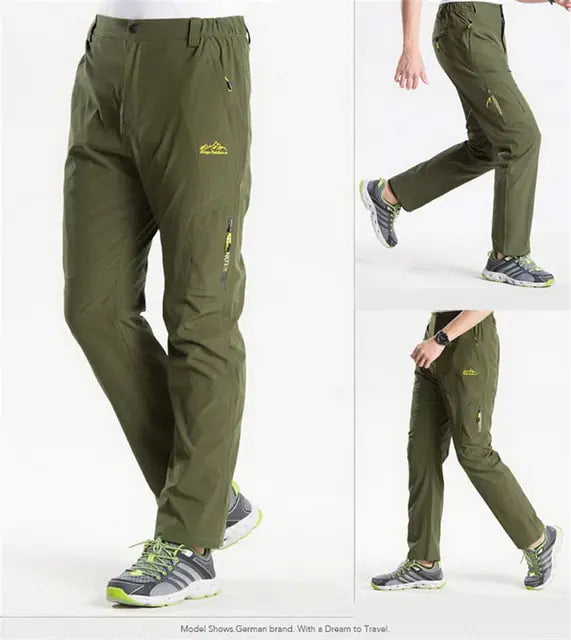 Men's Summer Quick Dry Hiking Pants