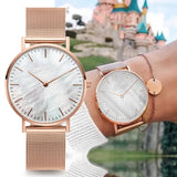 Luxury Brand Rose Gold Watch