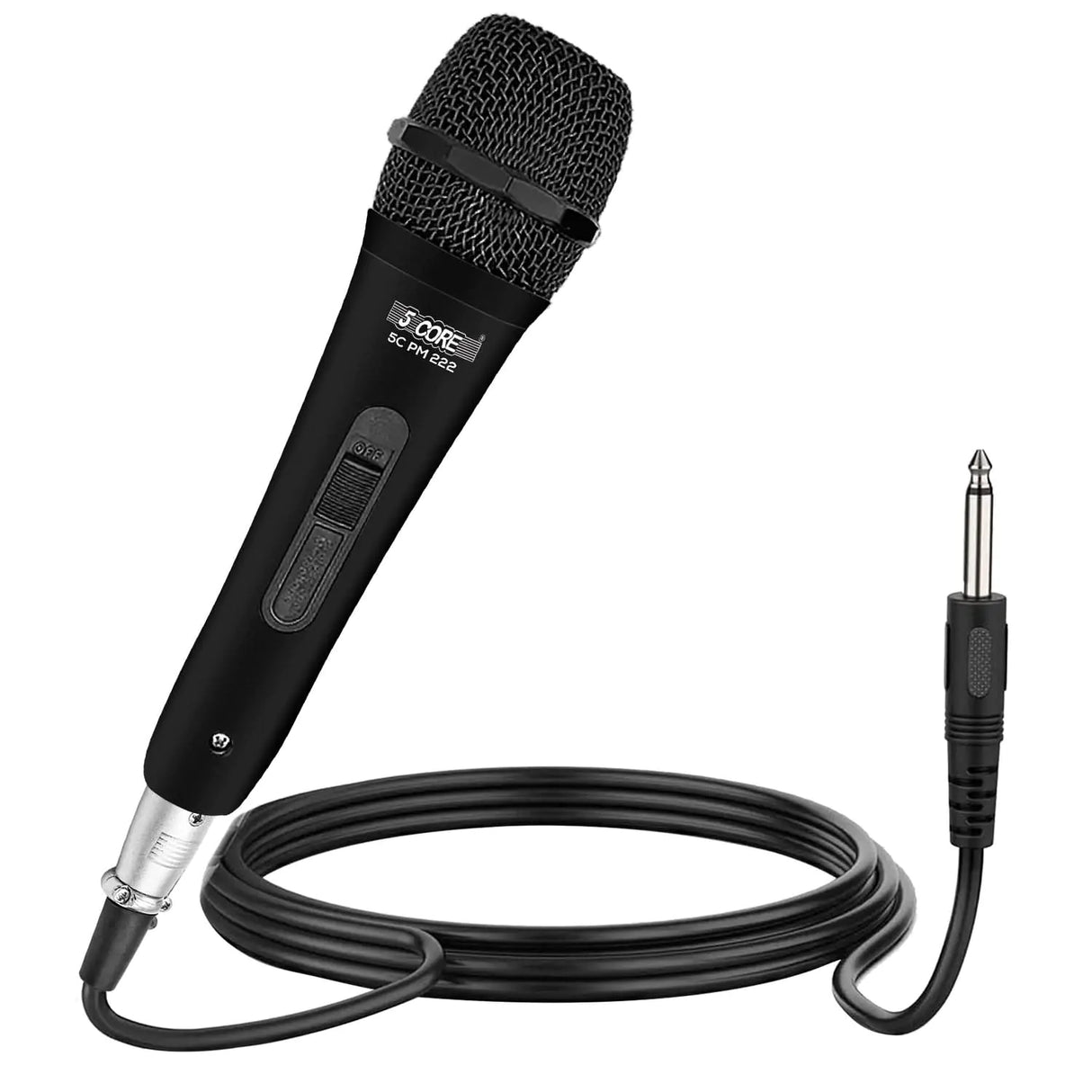 5Core XLR Microphone Dynamic Mic Karaoke Singing Studio Mics Handheld Microfono