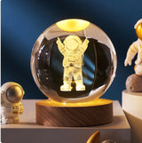 3D Planetary Crystal Ball Night Light