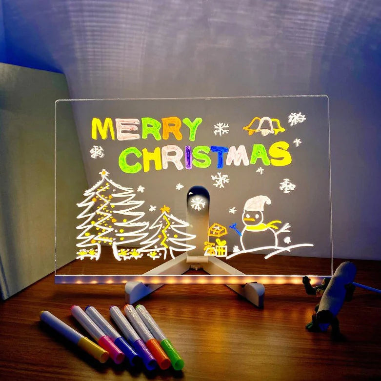 Light Up Acrylic Message Board