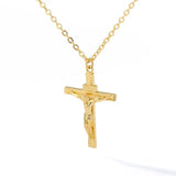 Stainless Steel Chain Cross Necklace