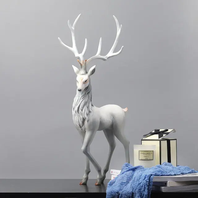 Luxury Resin Deer Statue