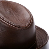 Gentleman Leather Hat