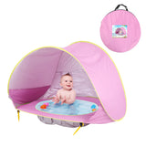 Baby Beach Tent: Easy Fold-Up Waterproof Sun Awning Tent