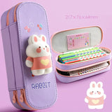 Sanrio PU Large Capacity Pencil Case