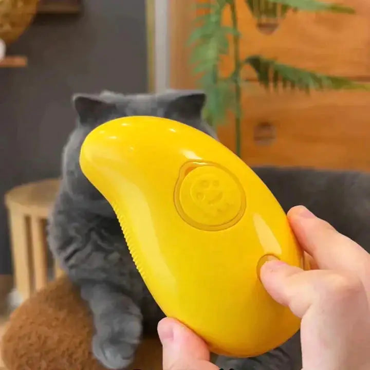 Patented Exclusive Rechargeable Steam Pet Brush