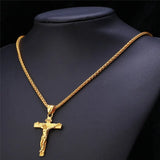 Gold Cross Chain Necklace: Luxury Fashion Accessory