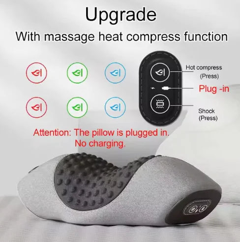 Neck & Waist Massage Pillow