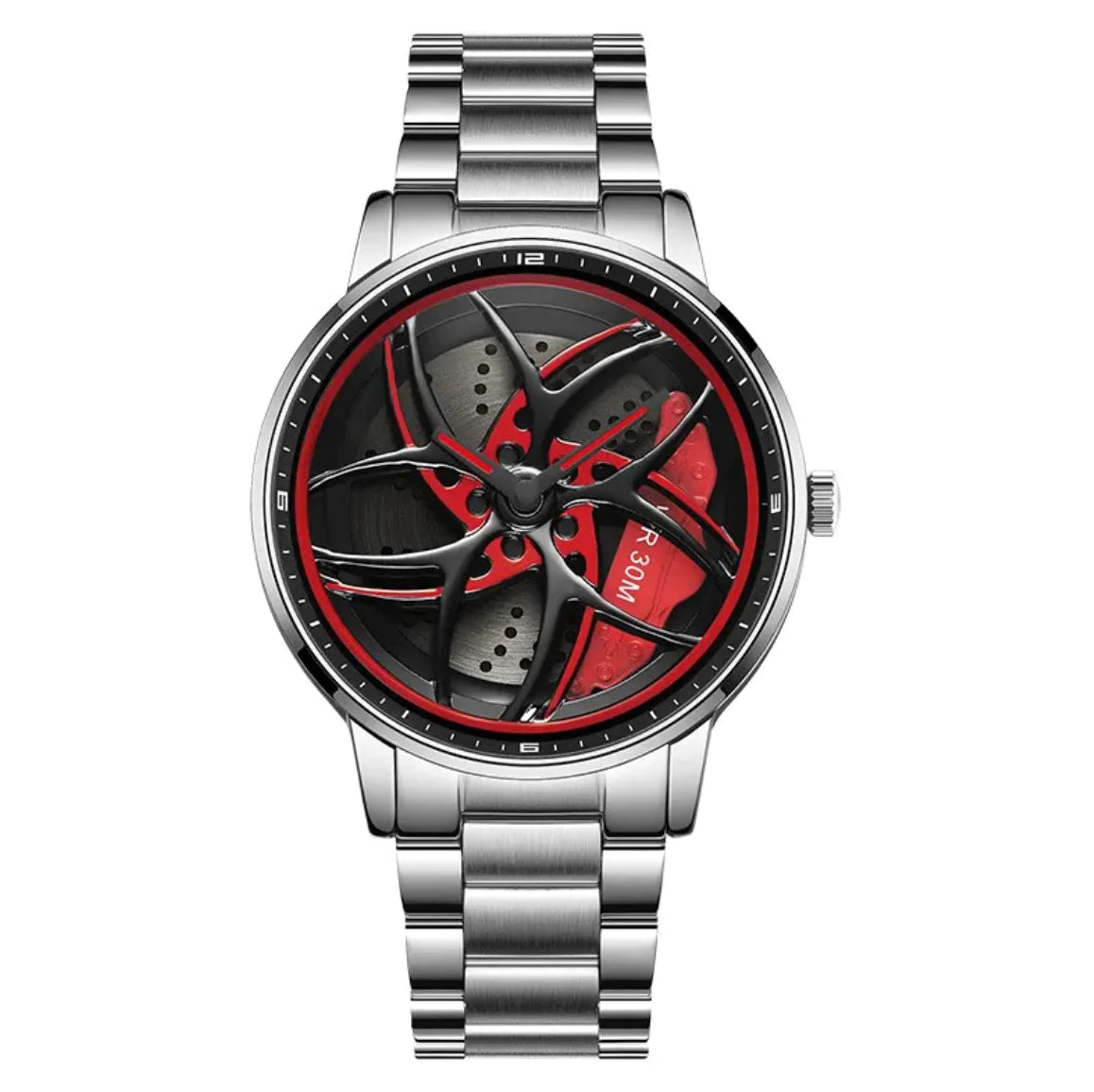 Sleek Rotating Wheel Series Watch