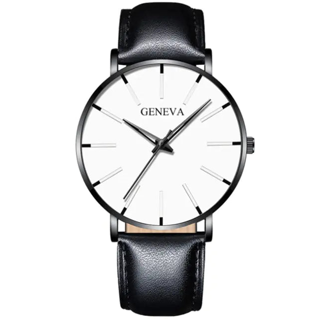 Minimalist Men's Fashion Ultra Thin Watch