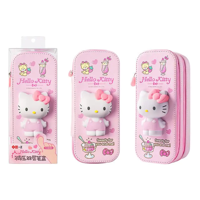 Sanrio PU Large Capacity Pencil Case