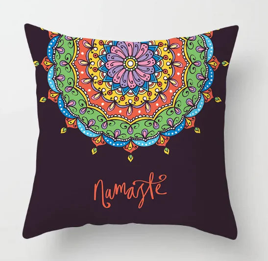 Soft Mandala Sofa Pillowcase