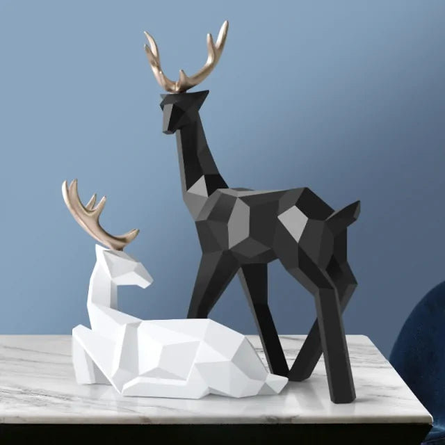 Reindeer Figurines Sculpture