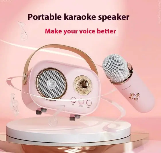 Portable Bluetooth Audio With Wireless Microphone