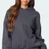 Fleece Hoodie Casual Sports Two-piece Set