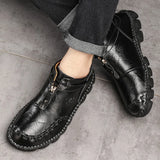 Men Boots Cow Leather