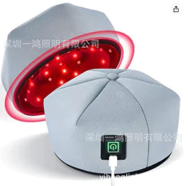 Red Light Infrared Therapy Helmet for Hair Growth, Hair Loss Prevention, and Scalp Relaxation