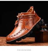 Men Boots Cow Leather