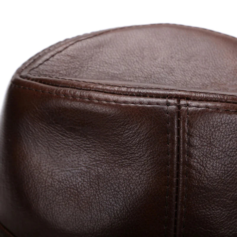 Gentleman Leather Hat