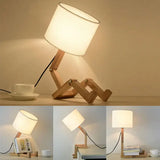 Table Lamp Robot Shape