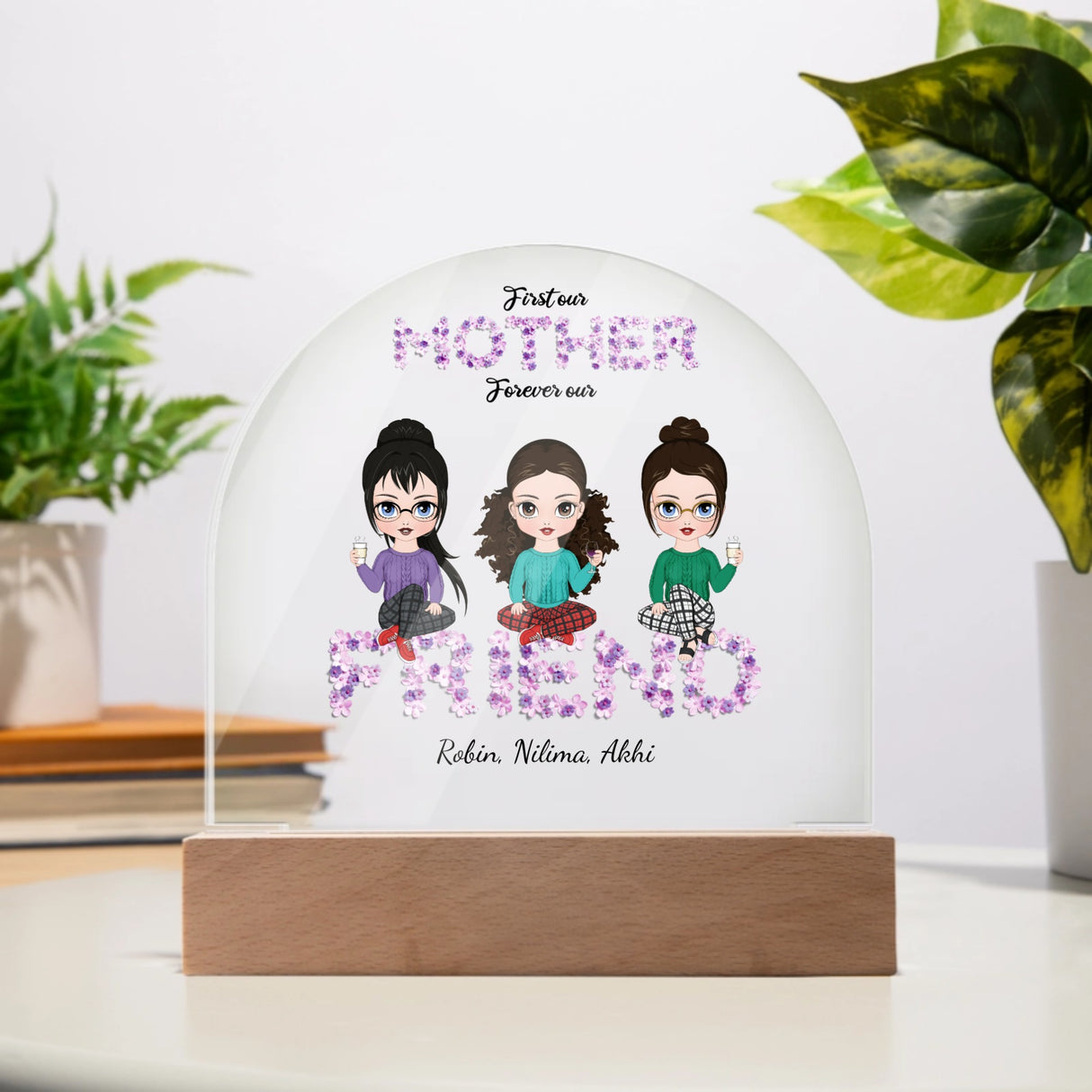 Acrylic Dome Plaque