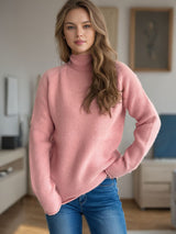 Turtleneck Long Sleeve Sweater