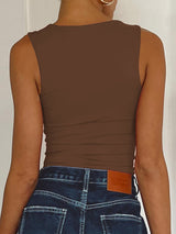 Lovelet Square Neck Wide Strap Tank