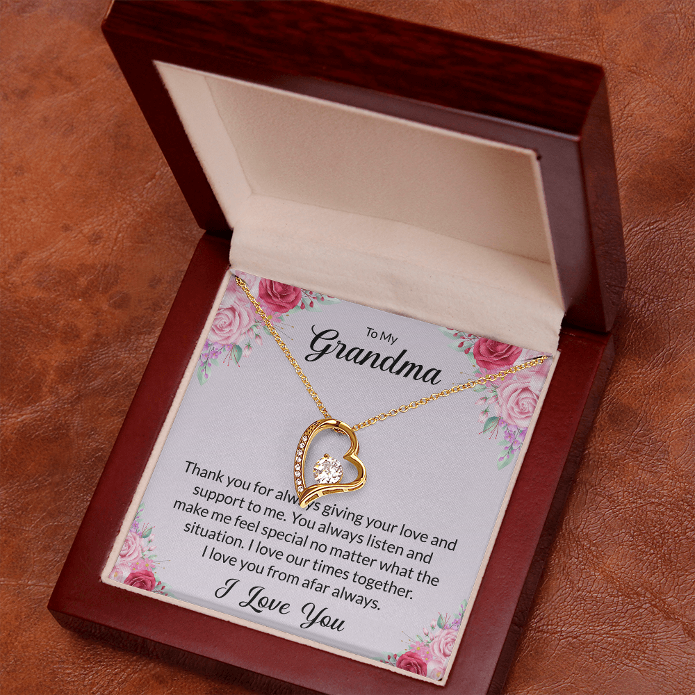 Forever Love Necklace For Grandma