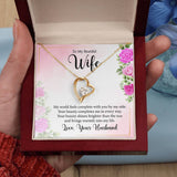 To My Wife, Forever Love Necklace